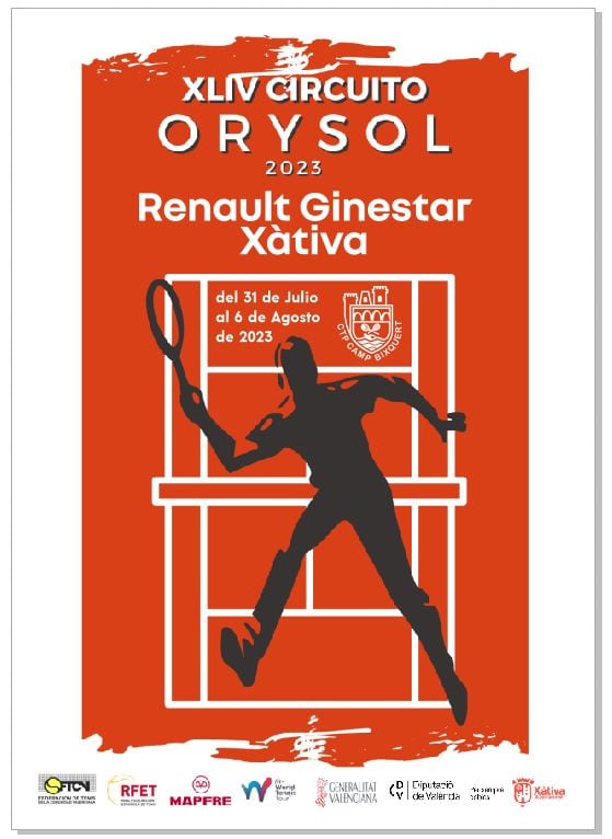 Cartel del Torneo Orysol Ciutat de Xàtiva