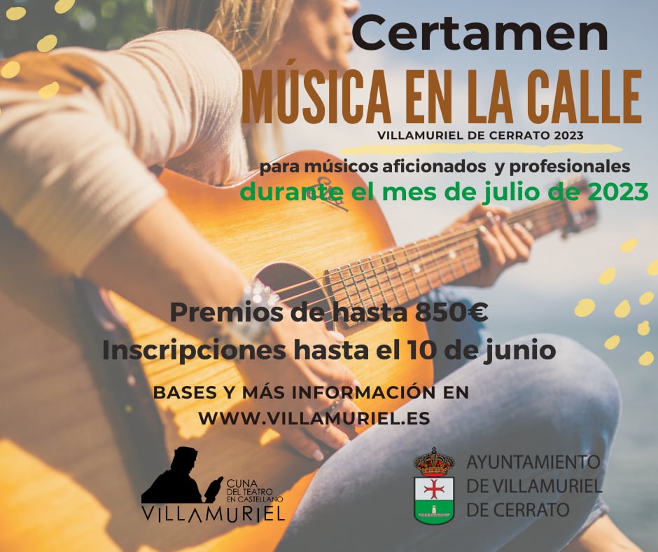 Villamuriel vuelve a convocar su certamen de &quot;Música en la Calle&quot;