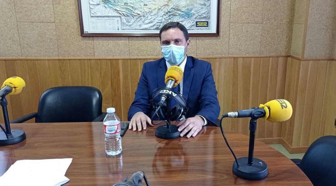 Álvaro Martínez Chana, en la entrevista en SER Cuenca