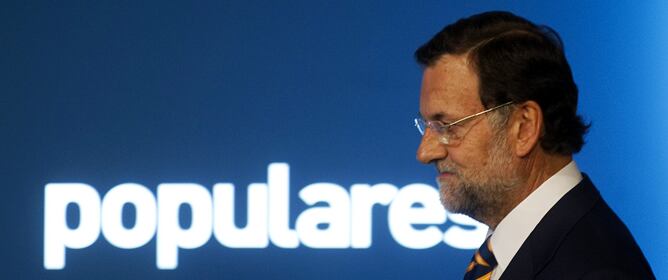 El presidente del PP se dispone a ofrecer su primera rueda de prensa del año 2011