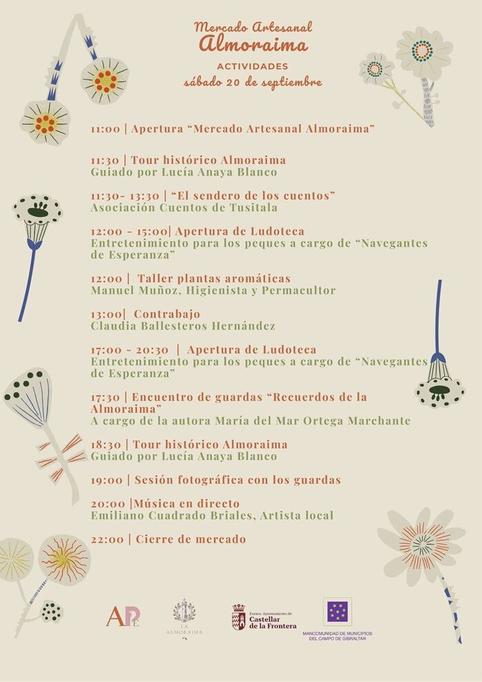 Programación del sábado 20 de septiembre