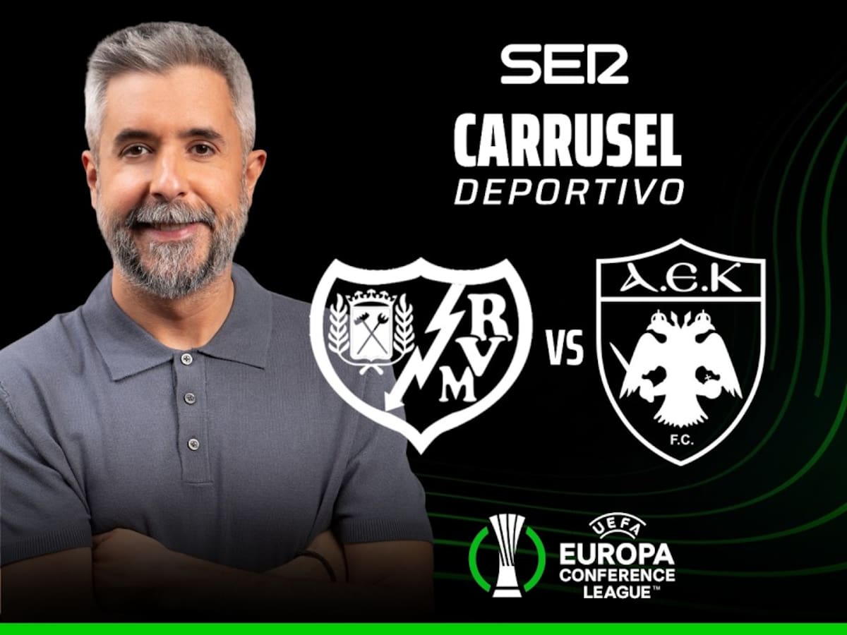 Rayo Vallecano-AEK Atenas, en directo: el partido de ida de los cuartos de Conference League, en vivo