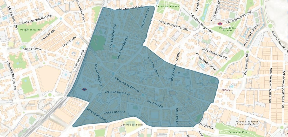La parte central de Fuenlabrada será la afectada por la Zona de Bajas Emisiones