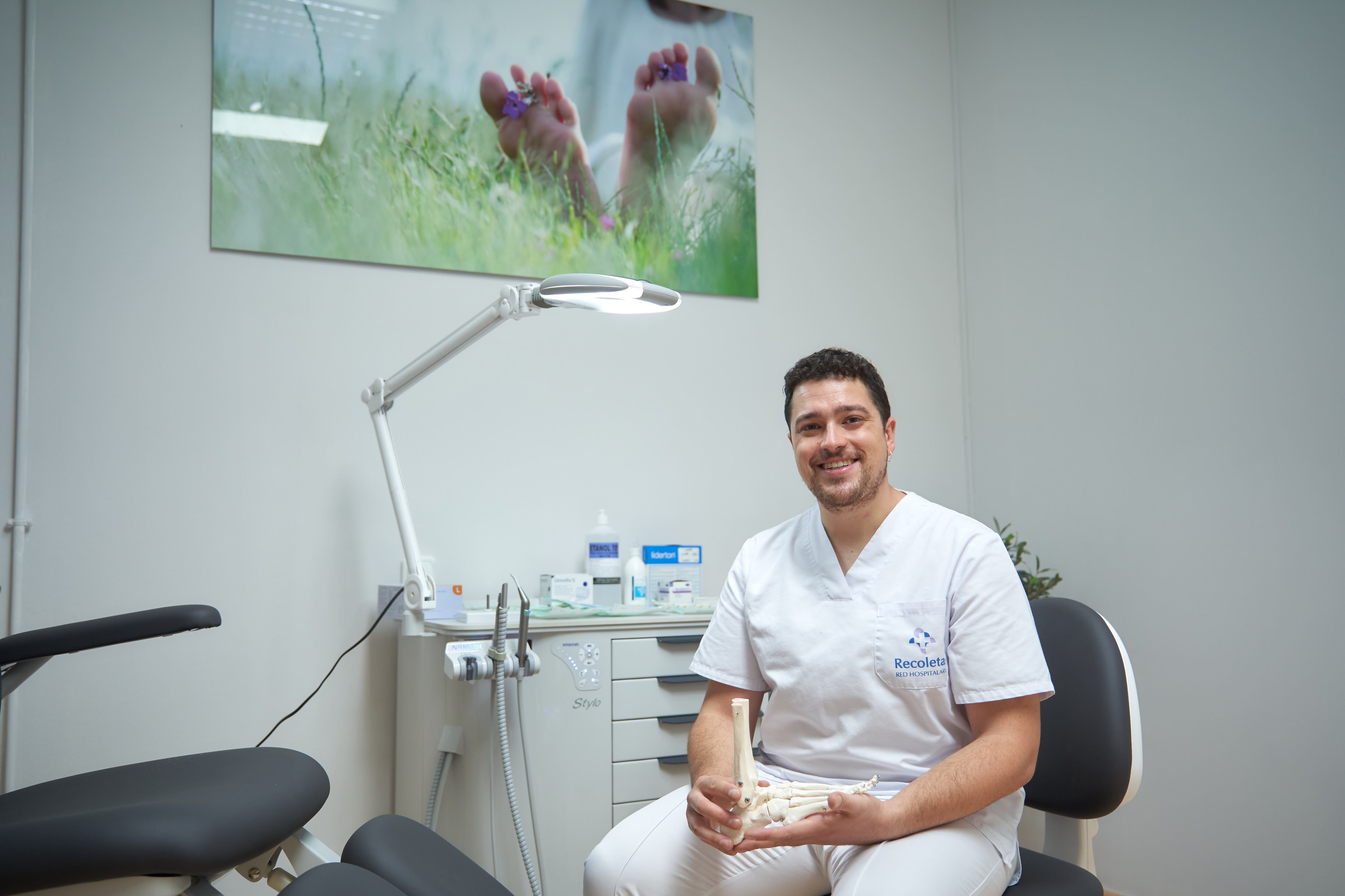 Imágenes de un podólogo