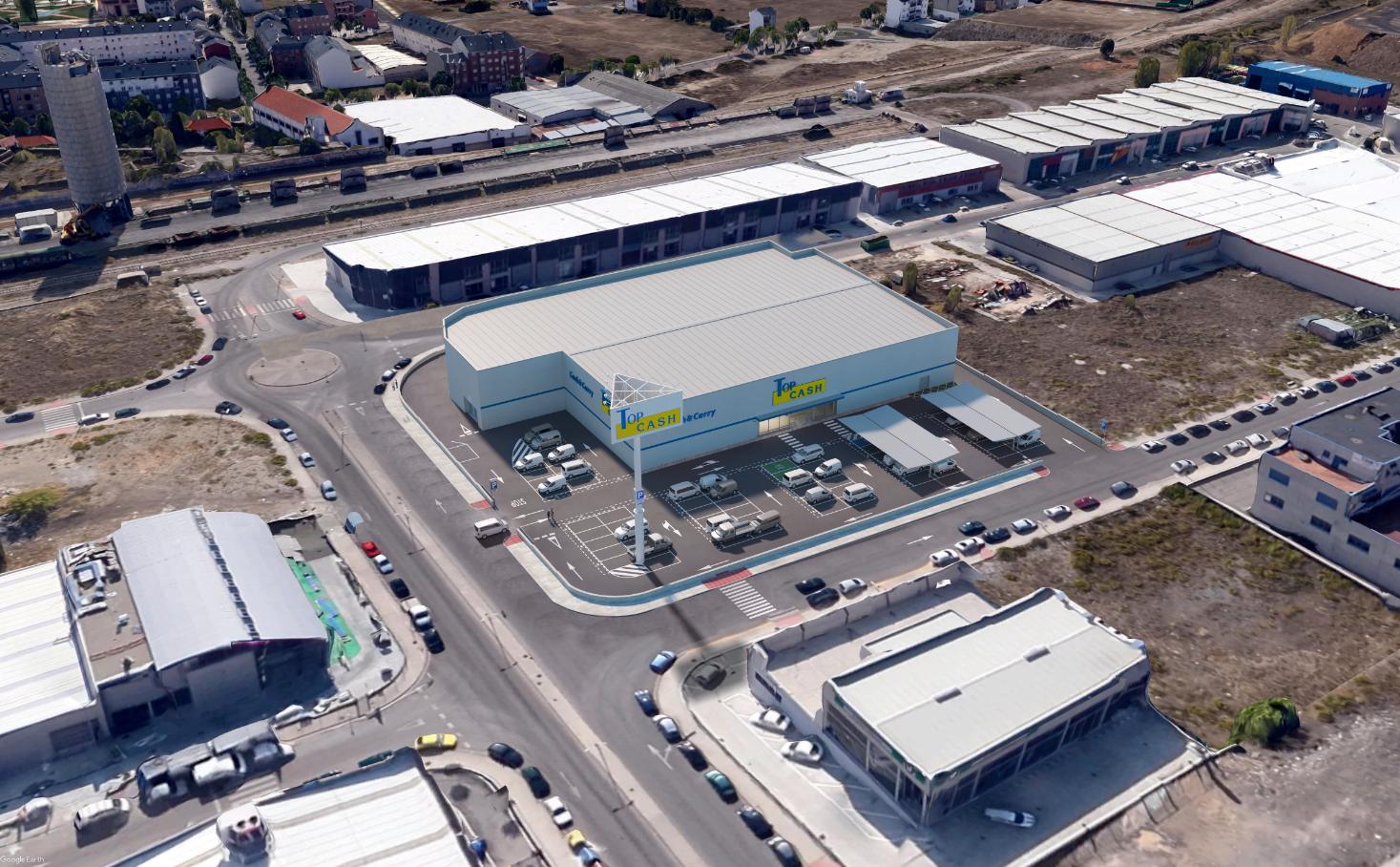 Instalaciones en el Parque Industrial del Bierzo de Ponferrada