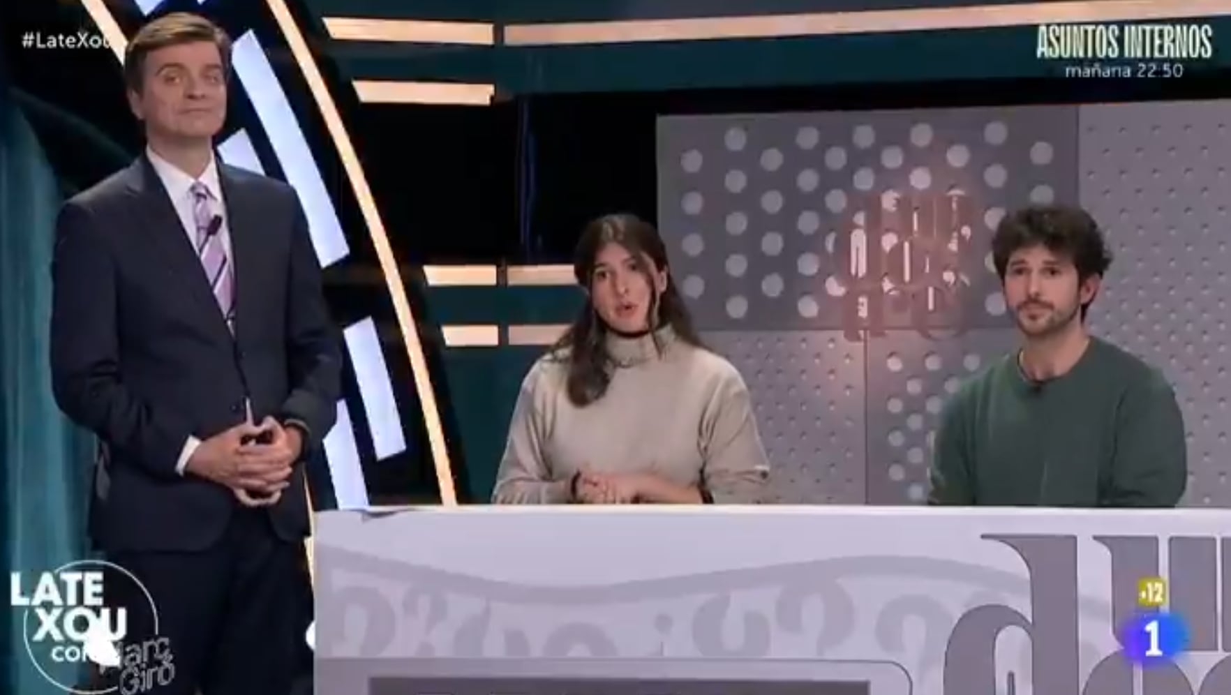 Un momento de la parodia del clásico programa de TVE.