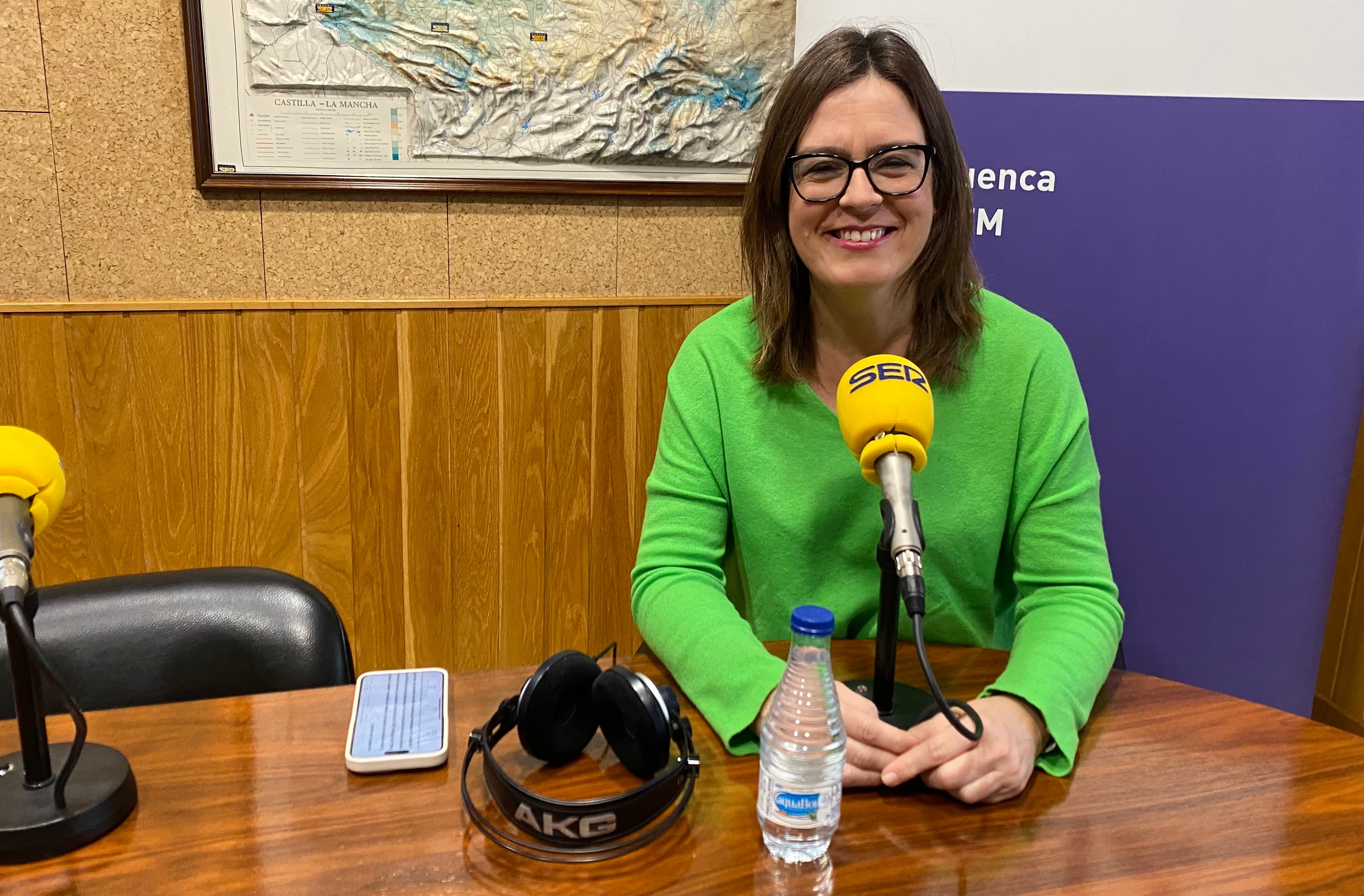 Esther Padilla, consejera portavoz del Gobierno de Castilla-La Mancha.