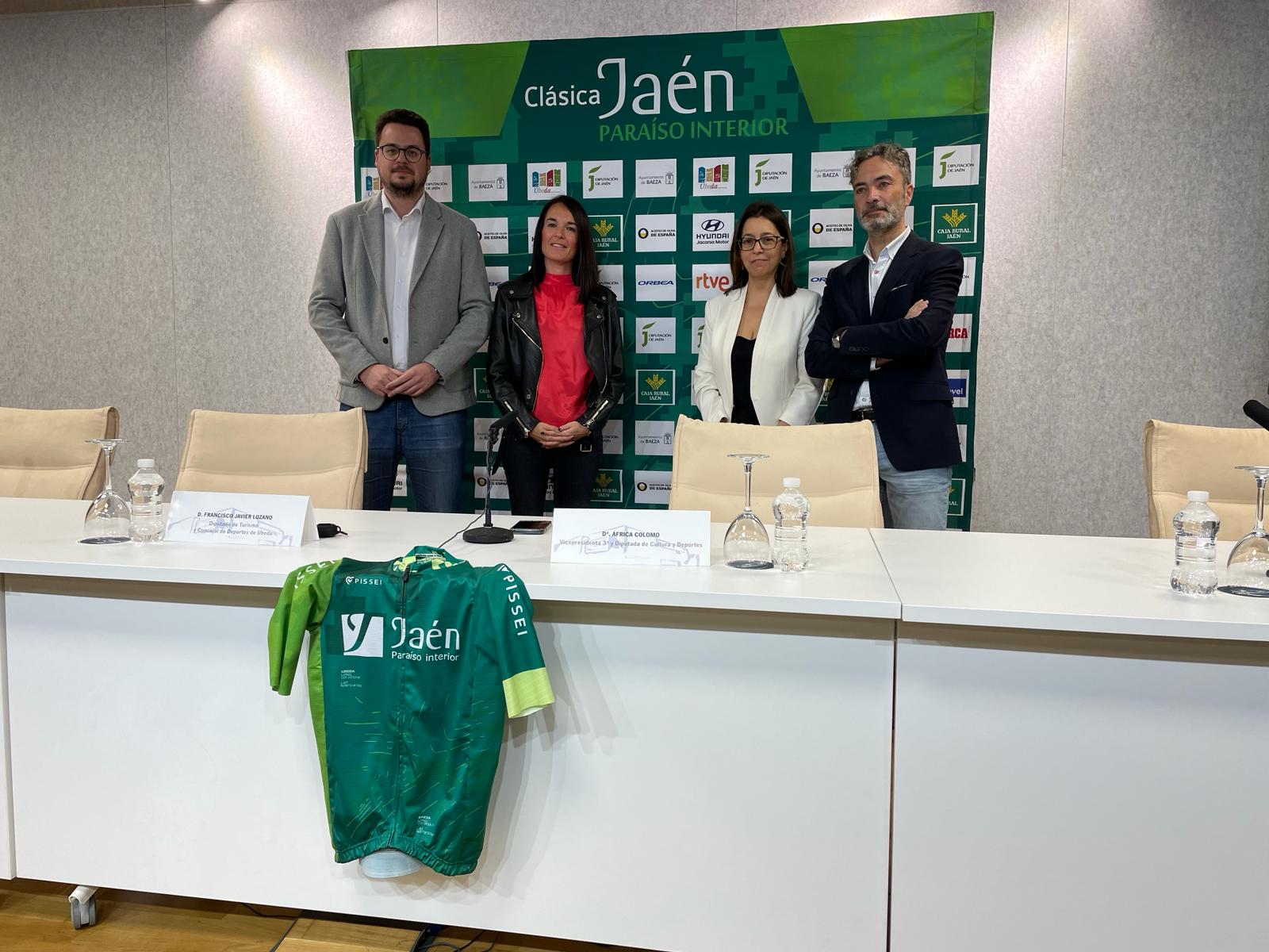Presentación de la clásica ciclista &#039;Jaén Paraíso Interior&#039;.
