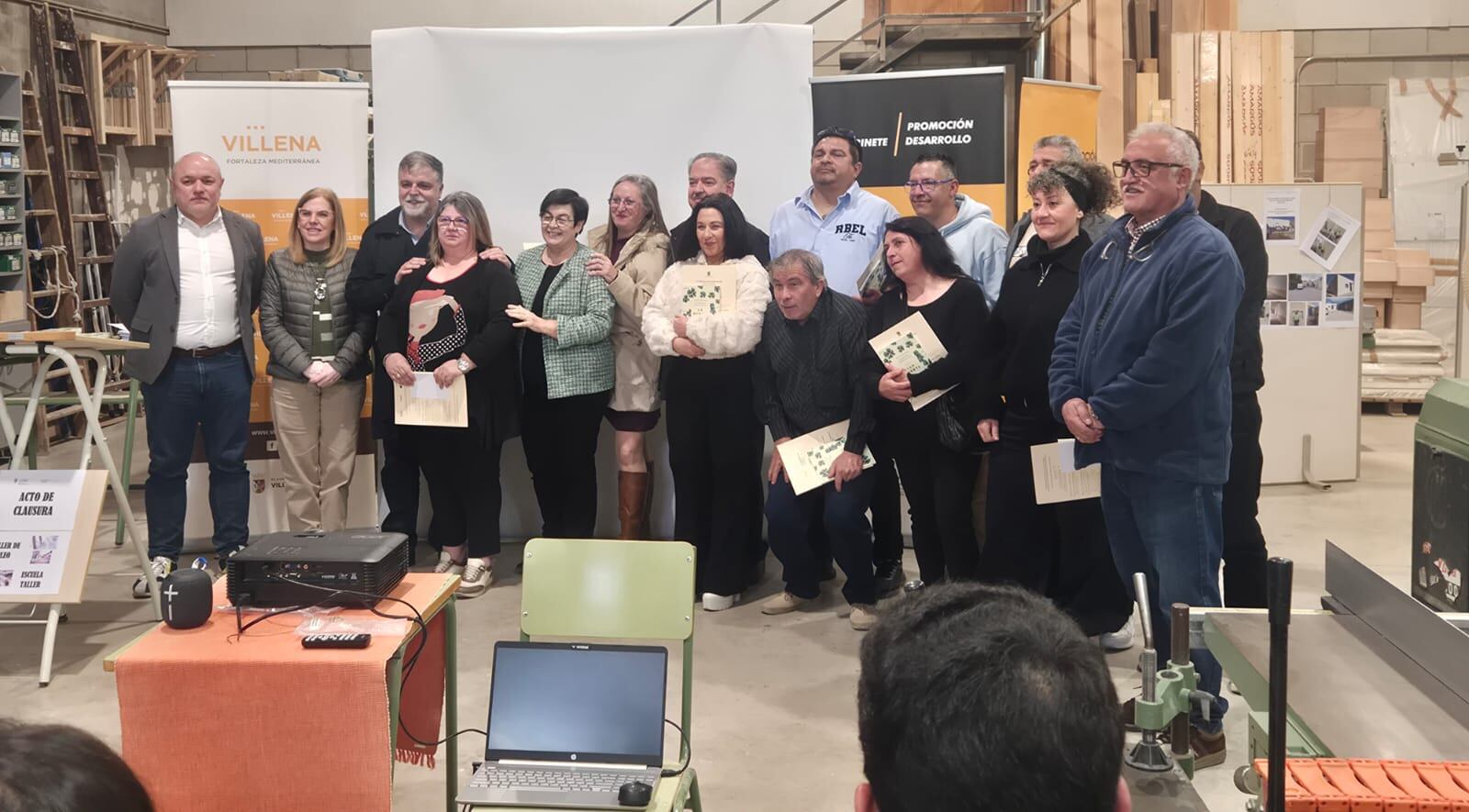 Clausura talleres de empleo