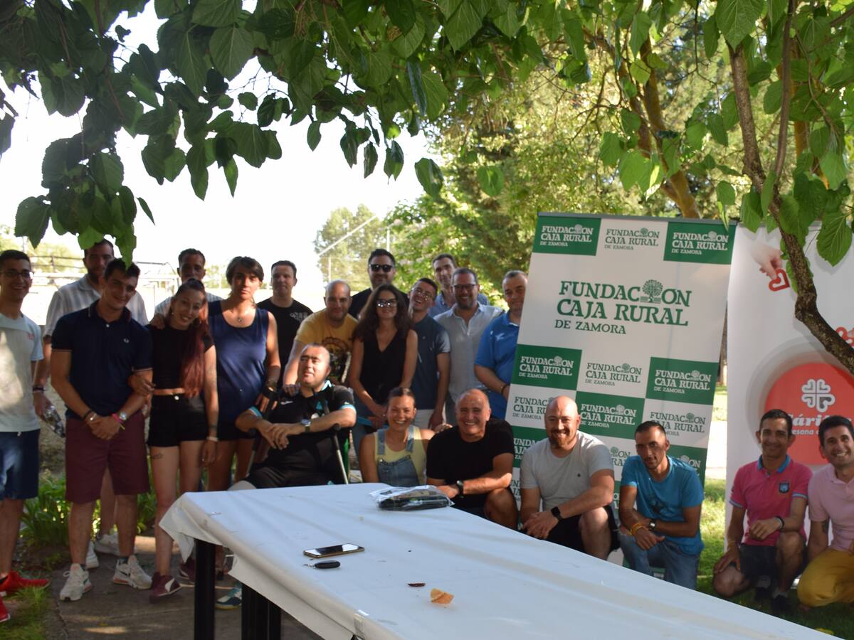 Clausura de las jornadas Prensa y Deporte en Proyecto Hombre
