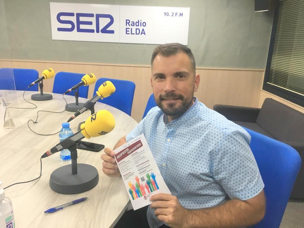 Javier Rivera, concejal Participación Ciudadana Elda
