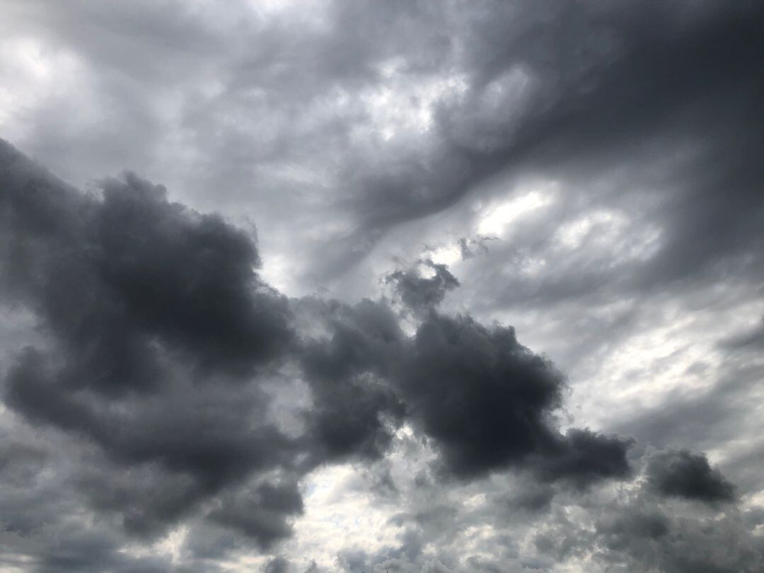 Nubes en la Safor a primera hora de la mañana 