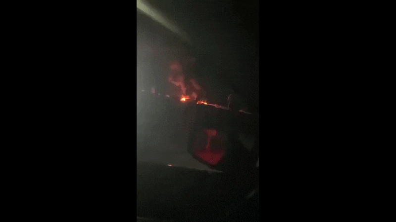 Vídeo de la base militar del Kurdistán iraquí en llamas tras el ataque con drones. Un soldado francés ha muerto y otros cinco han resultado heridos.