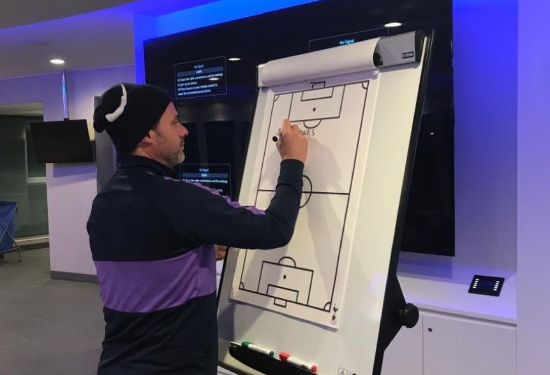 Pochettino escribe un mensaje de despedida. 