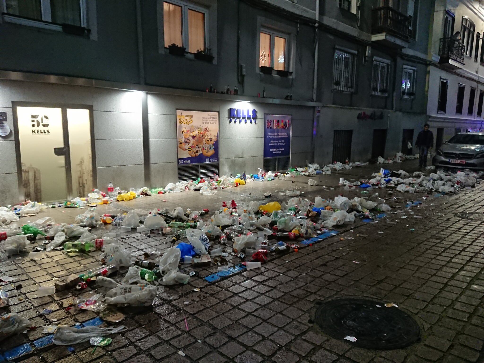 Asi quedó Peña Herbosa tras la &#039;tardebuena&#039;.