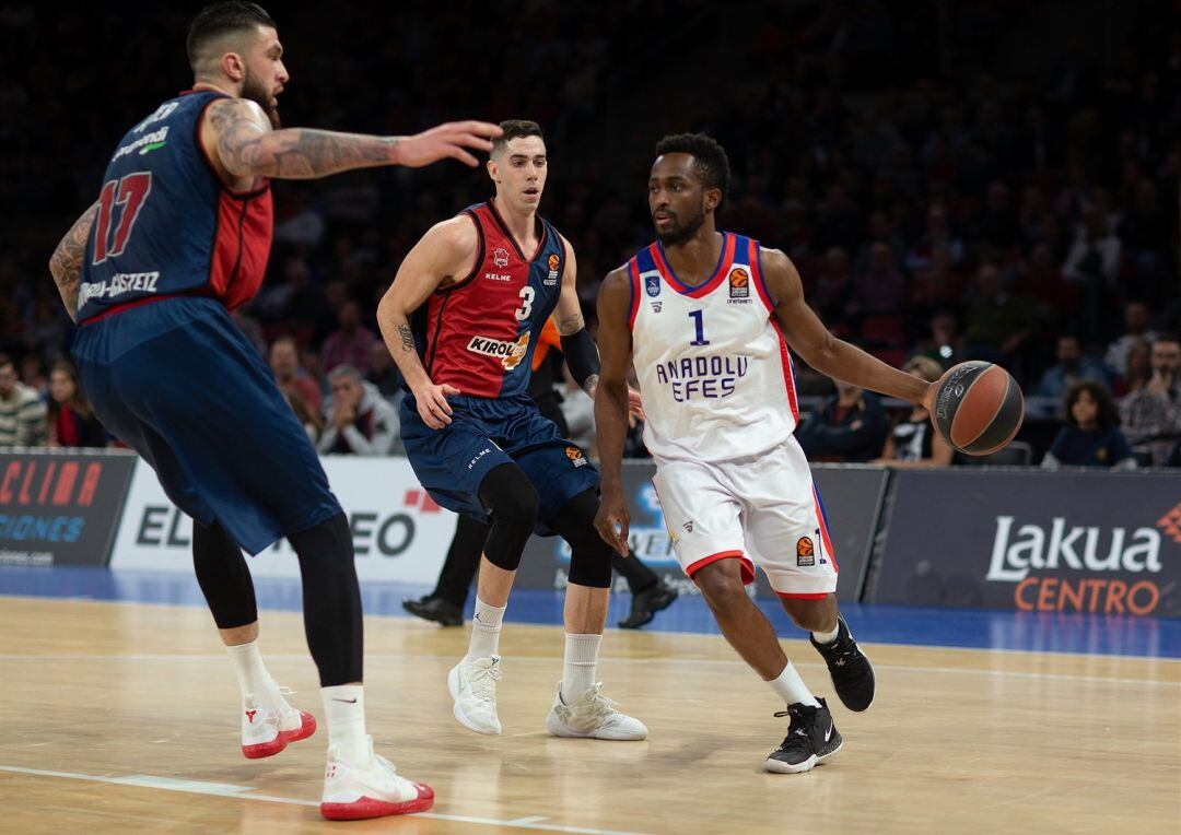 Rodrigue Beaubois regresó al Buesa Arena.