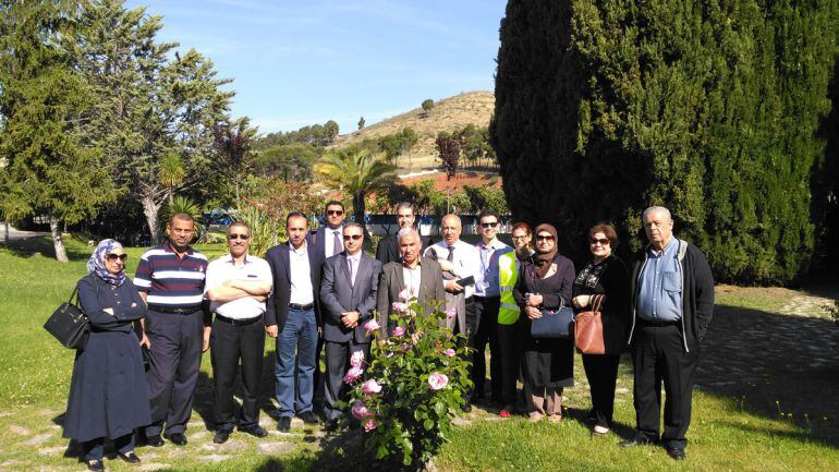 Visita de funcionarios de Irak a las instalaciones de EMASAGRA