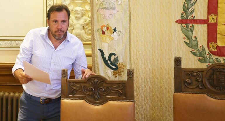 Óscar Puente, alcalde de Valladolid