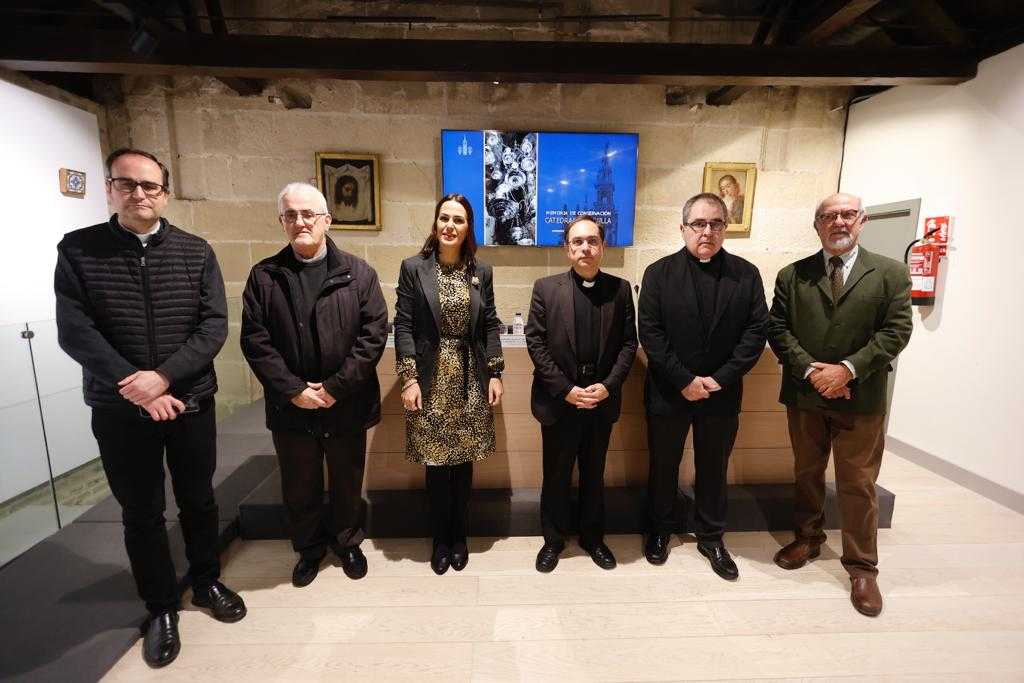 Imagen de la presentación de la memoria de Conservación de la Catedral de Sevilla