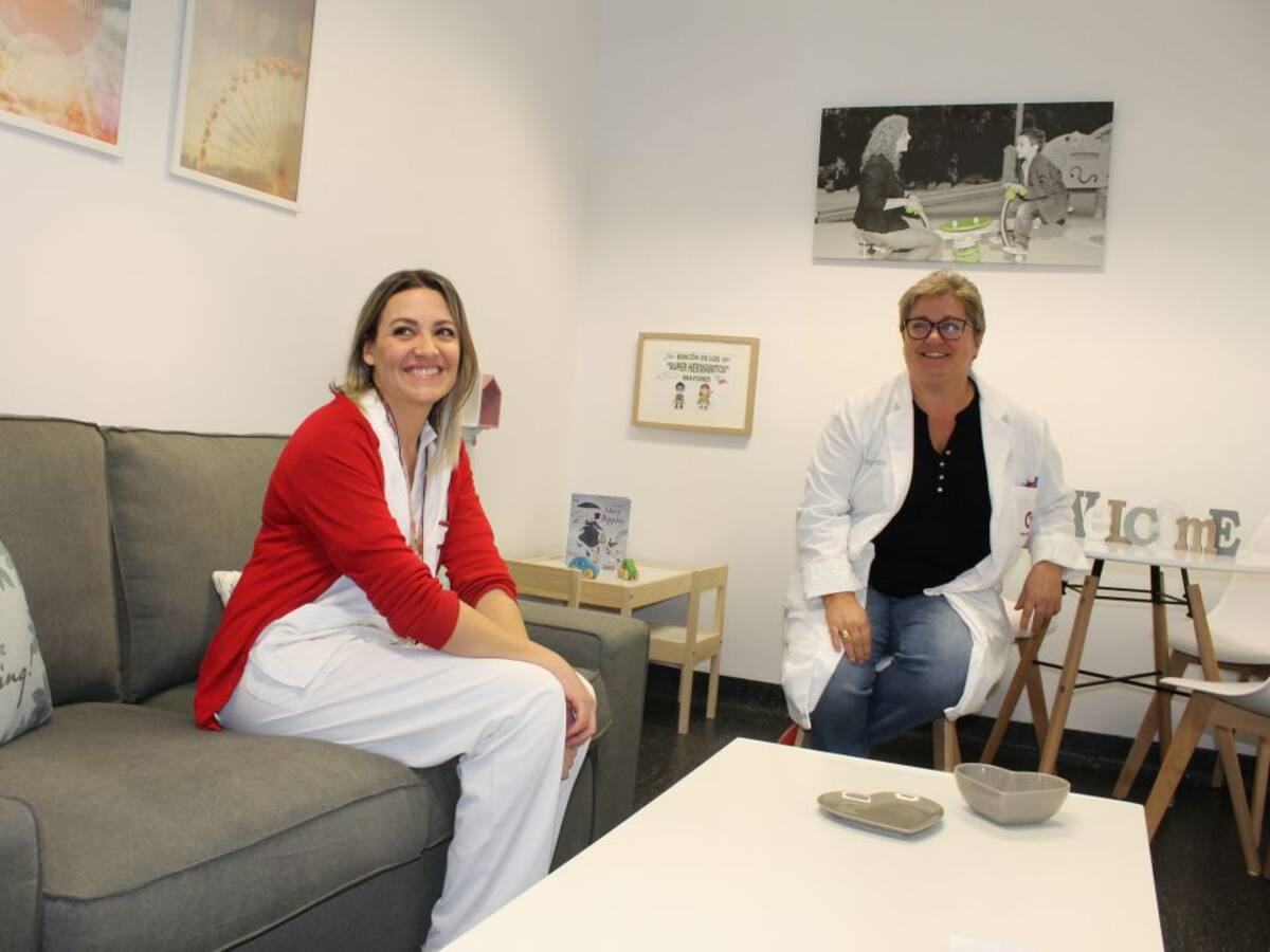 El Hospital del Vinalopó habilita una sala para familias de niños y niñas hospitalizados