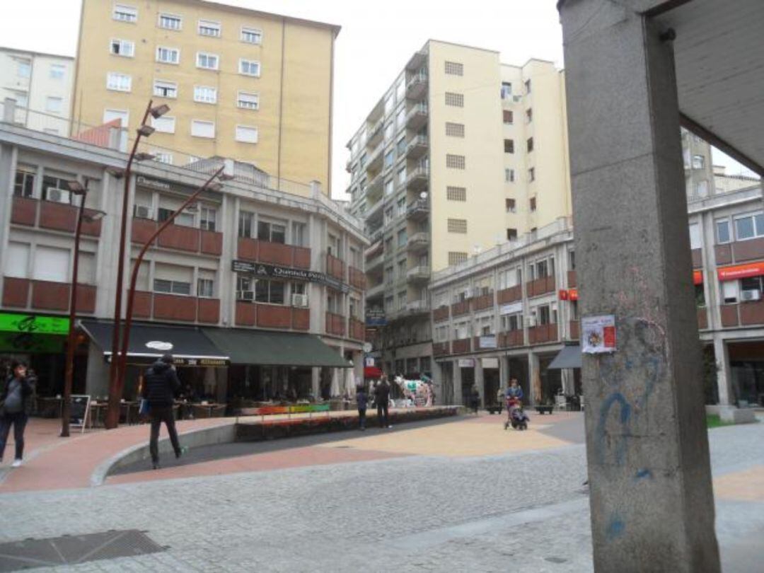 Imagen de archivo de la plaza de Paz Nóvoa