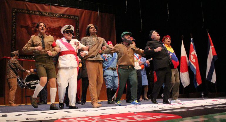 Murga &#039;Water Closet&#039;, ganadores del concurso de murgas del Carnaval de Badajoz 2016