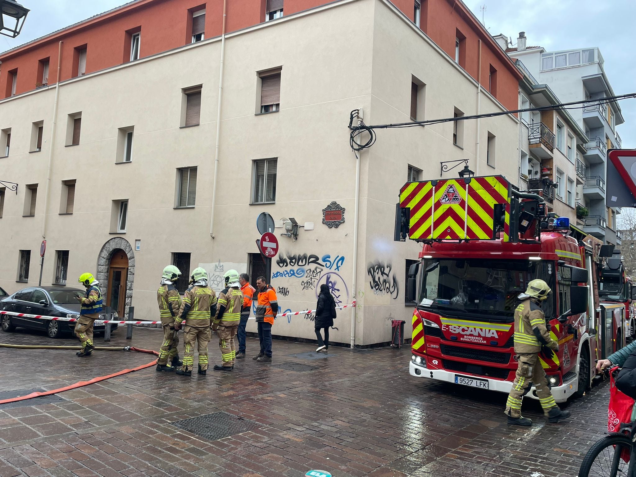 Fuga de gas en la Calle Bueno Monreal