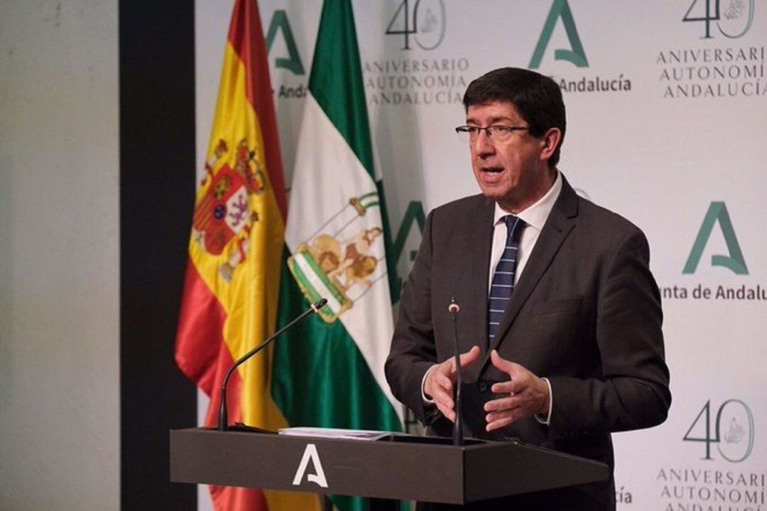 Juan Marín, vicepresidente de la Junta de Andalucía