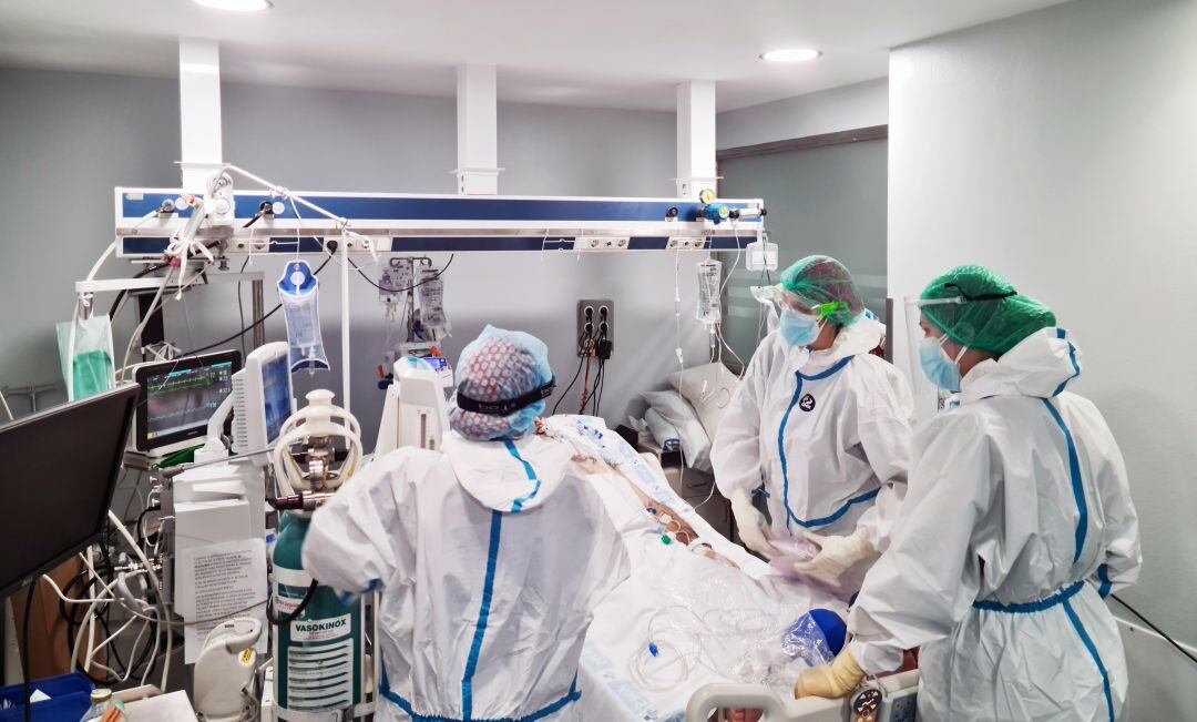 La UCI del Hospital de Salamanca