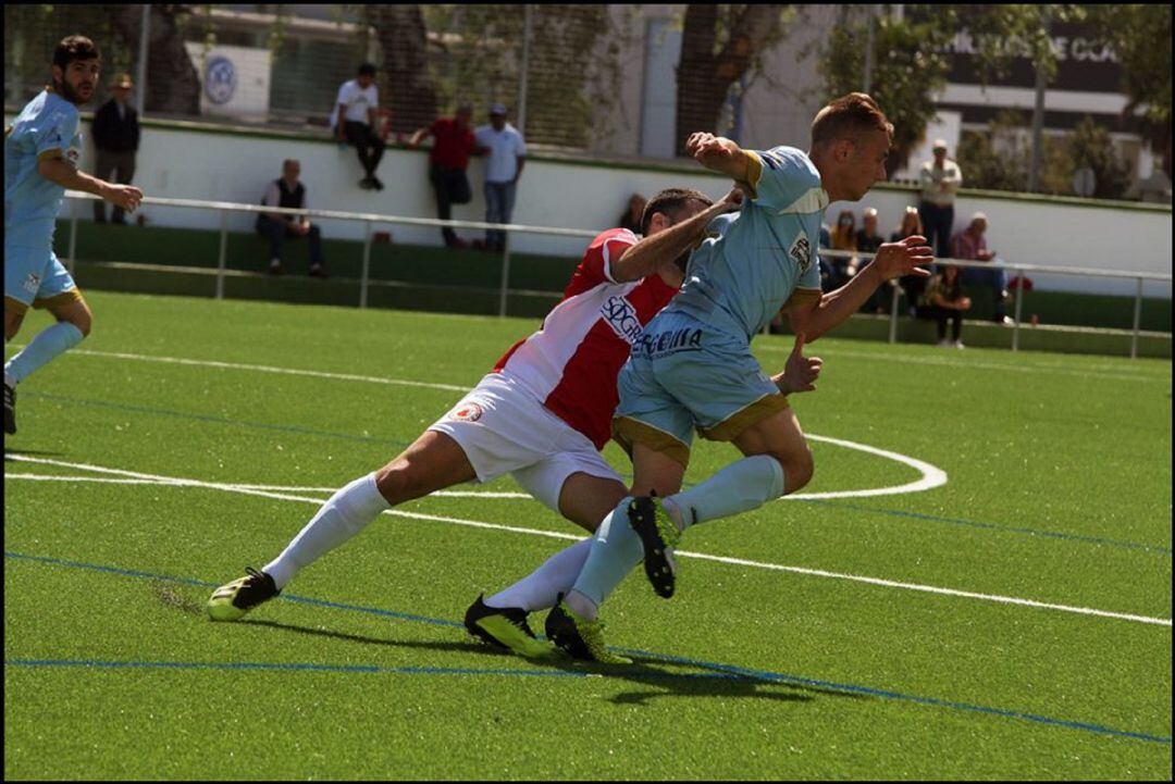 Un momento de un partido.