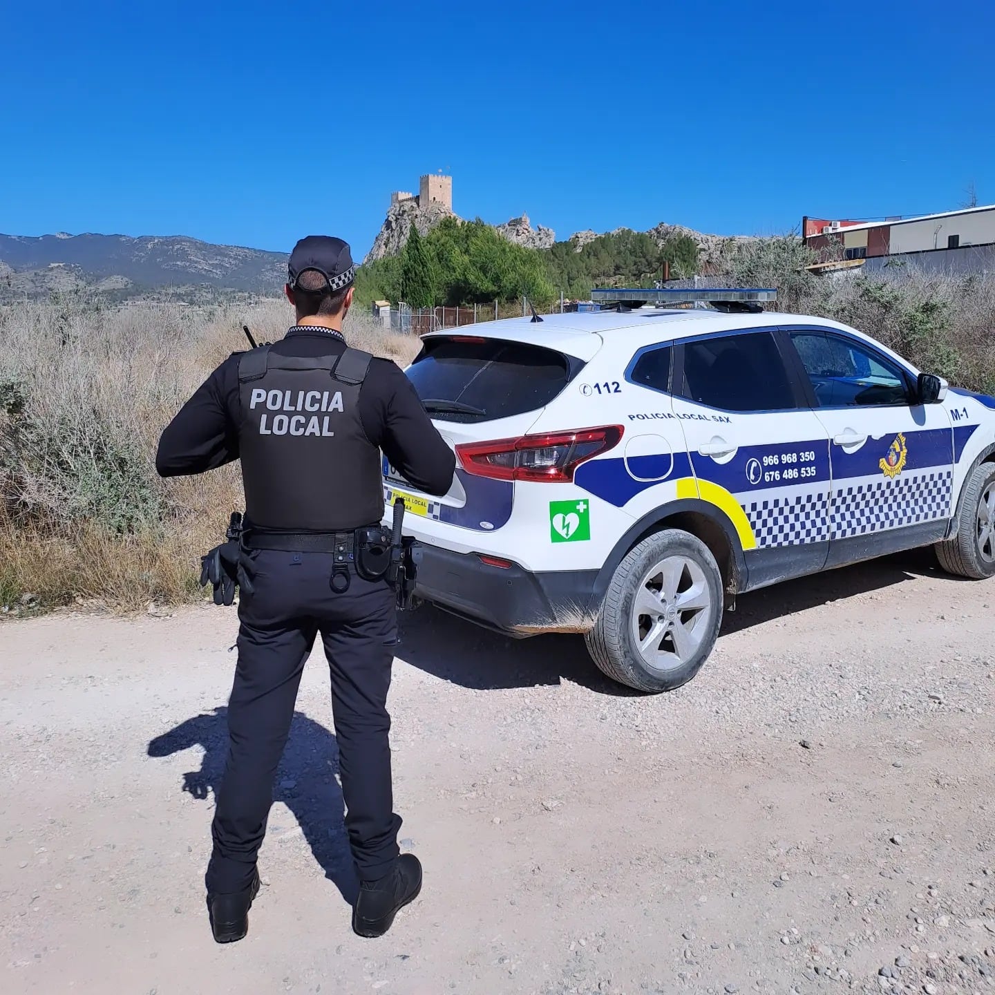 Policía local Sax