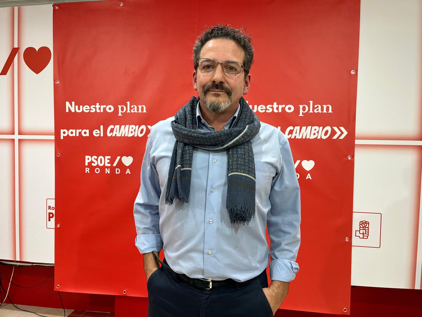 Alberto Segundo durante la rueda de prensa