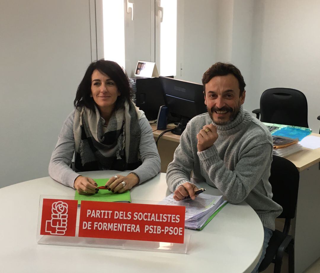 Ana Juan y Rafa Ramírez, consellers del PSOE