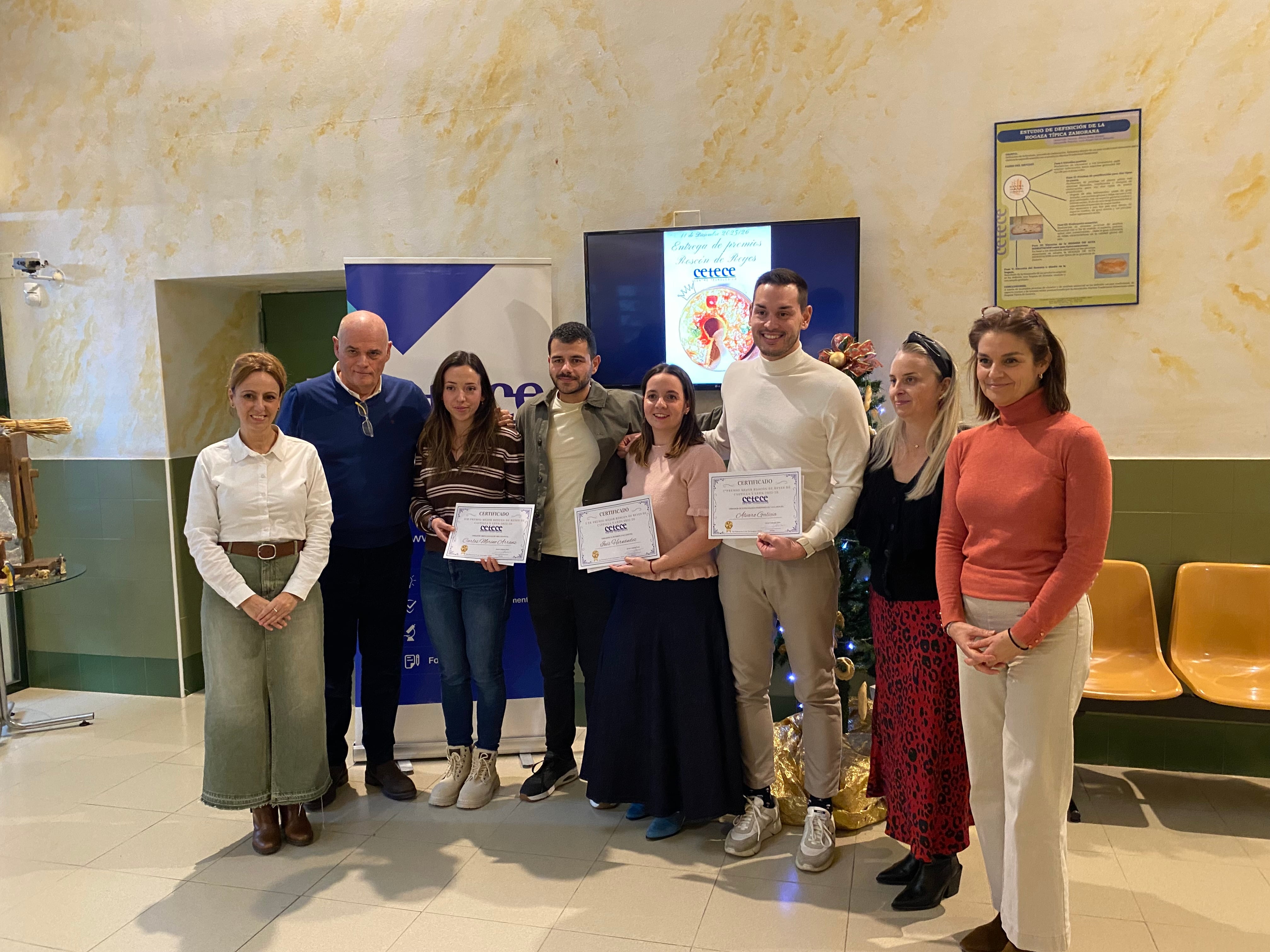 Entrega de premios del Concurso al Mejor Roscón de Reyes de Castilla y León 2025–2026