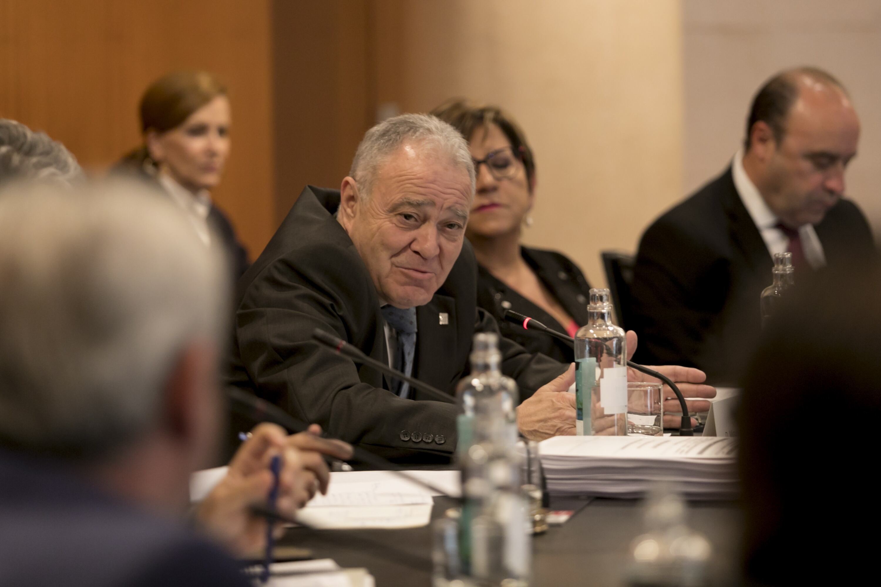 Miguel Gracia, presidente de la Diputación.