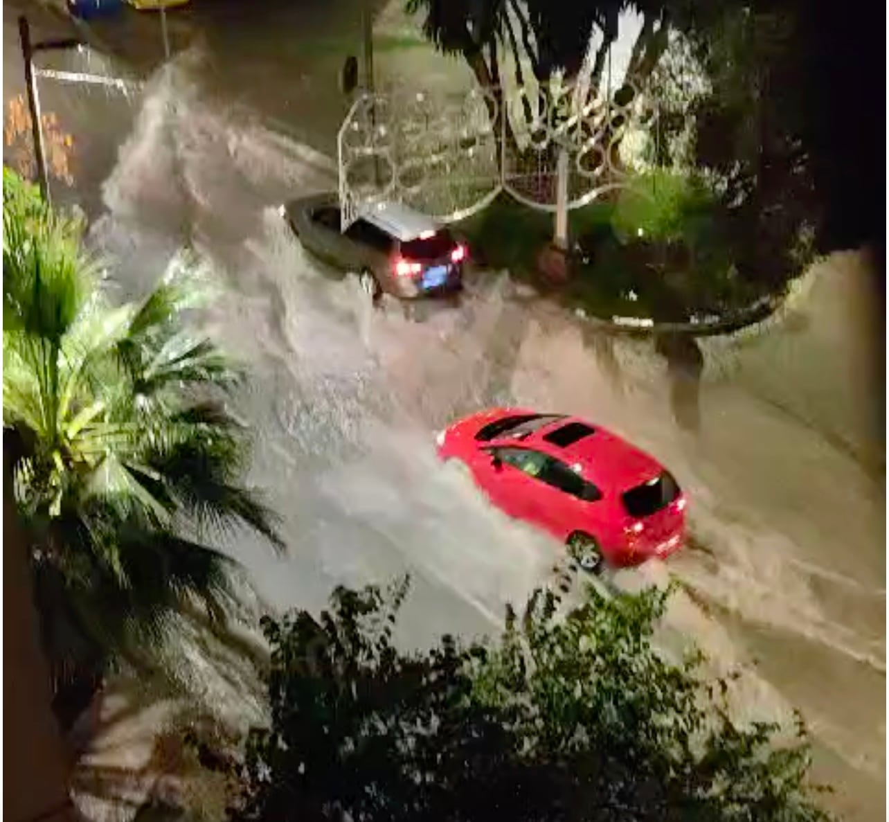 Efectos de la DANA a su paso por Motril (Granada)