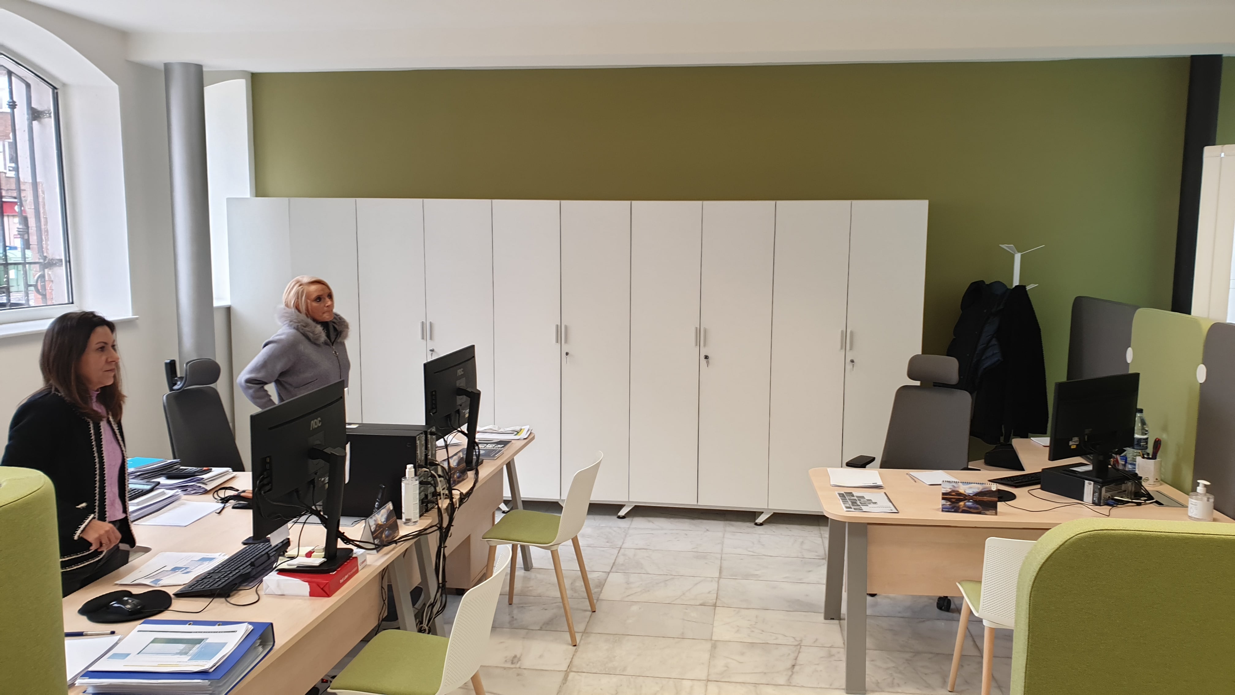 Estancia de las nuevas instalaciones de Turismo de la Diputación de Palencia