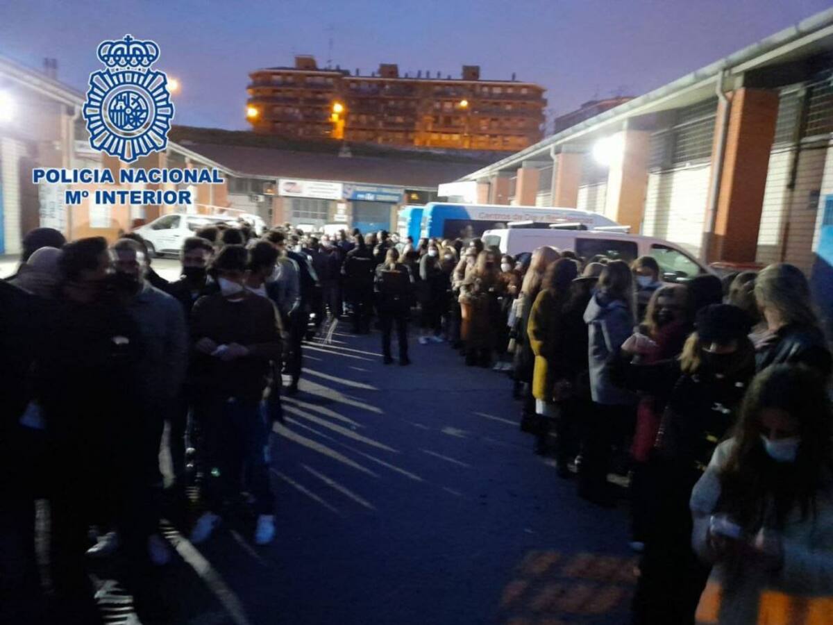 La Policía Nacional desmantela cinco fiestas ilegales en la ciudad de Madrid