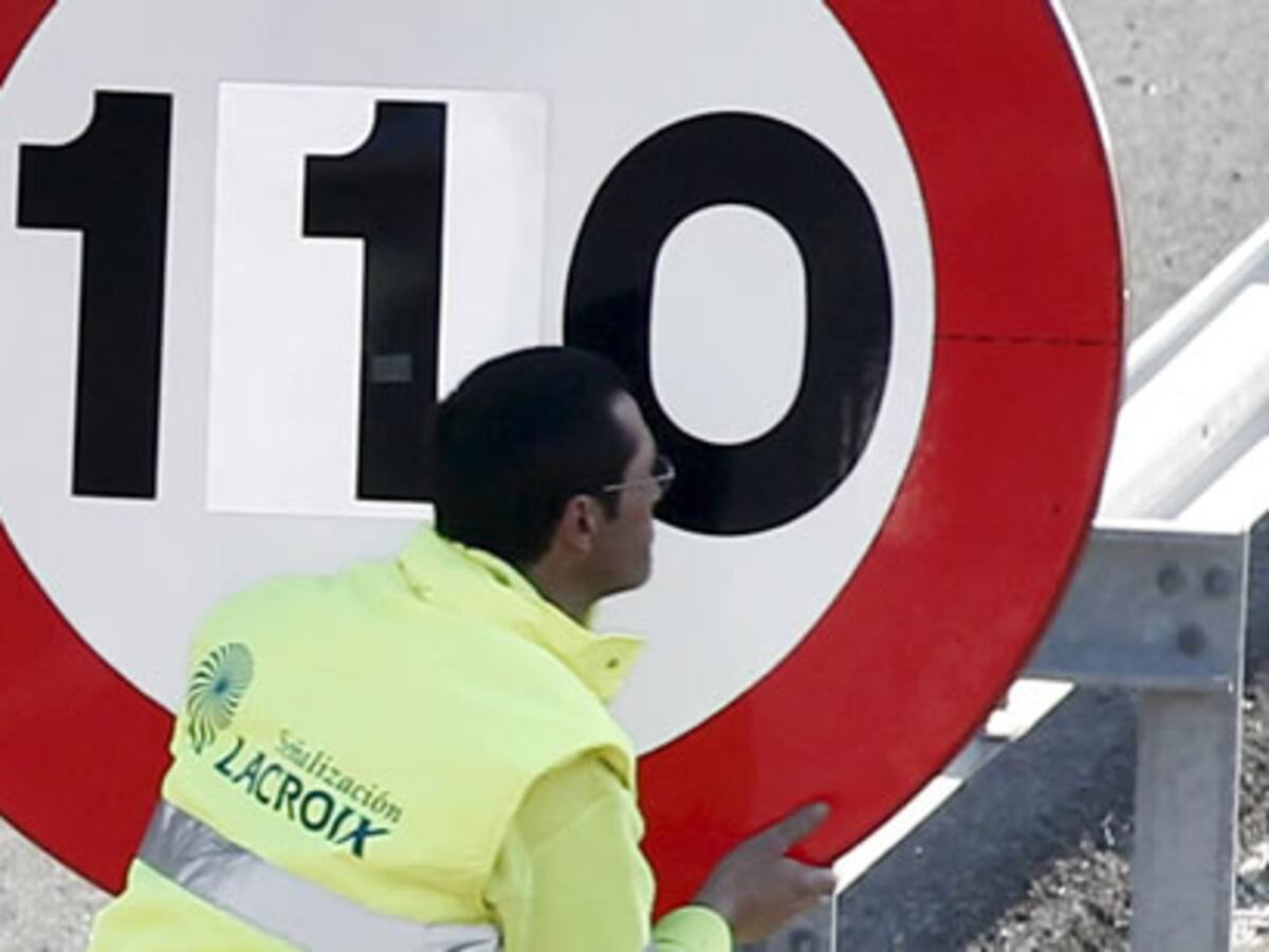 Seis días sin muertos en la carretera desde que entró en vigor la limitación de circular a 110