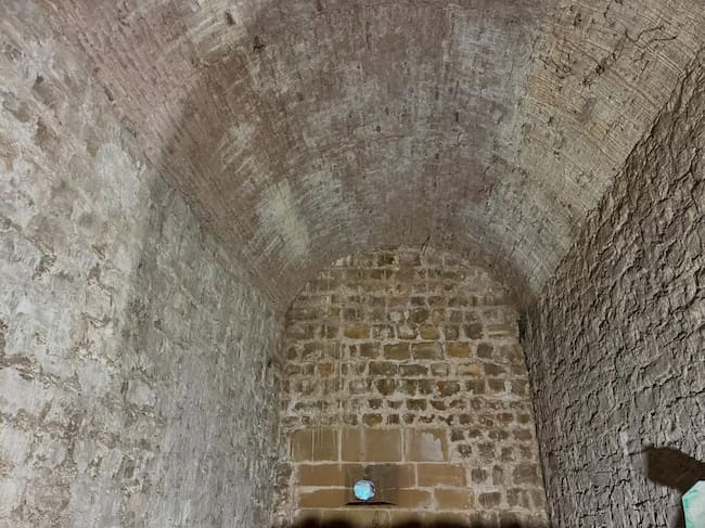 Imagen interior del Castillo de Sabiote.