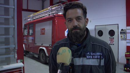 Amador Galdón es el jefe del Parque Comarcal de Bomberos &quot;Sierra de Cazorla&quot;