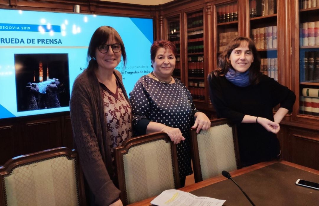 Presentación del estreno en Segovia de la nueva obra de la compañía Nao D´amores