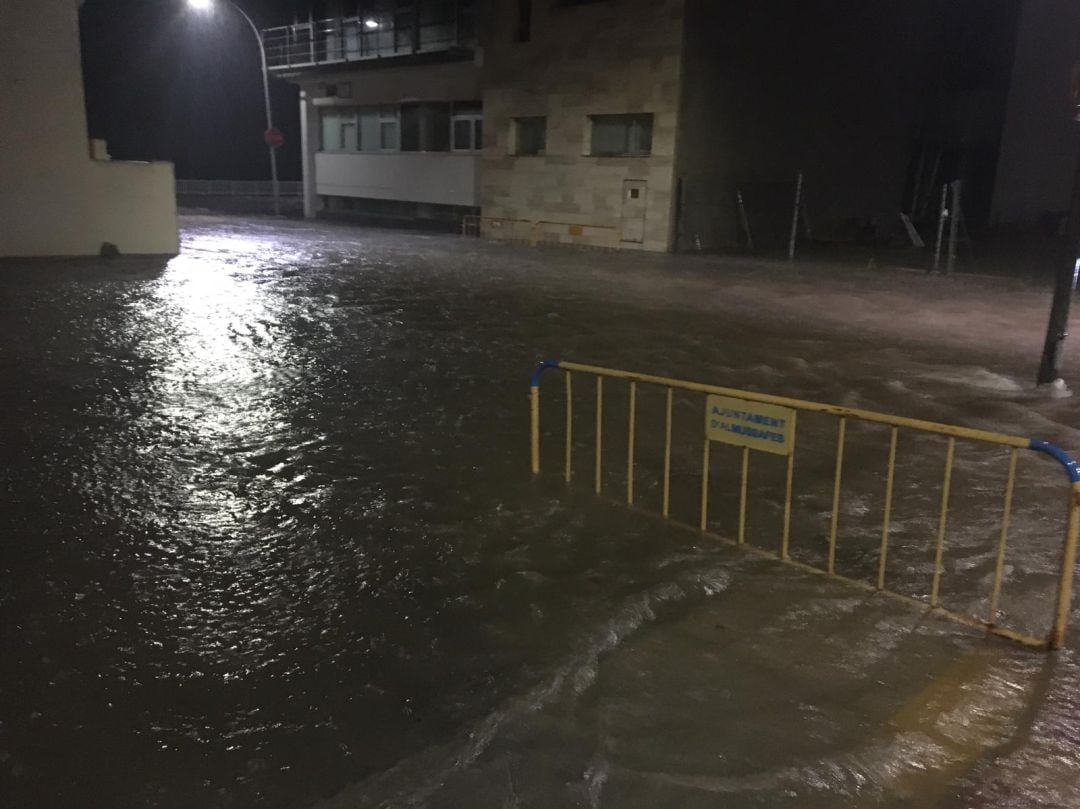 Lluvias en Almussafes