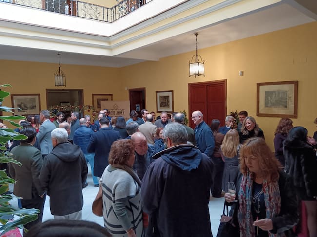 Patio de Radio Jerez durante el Especial Navidad