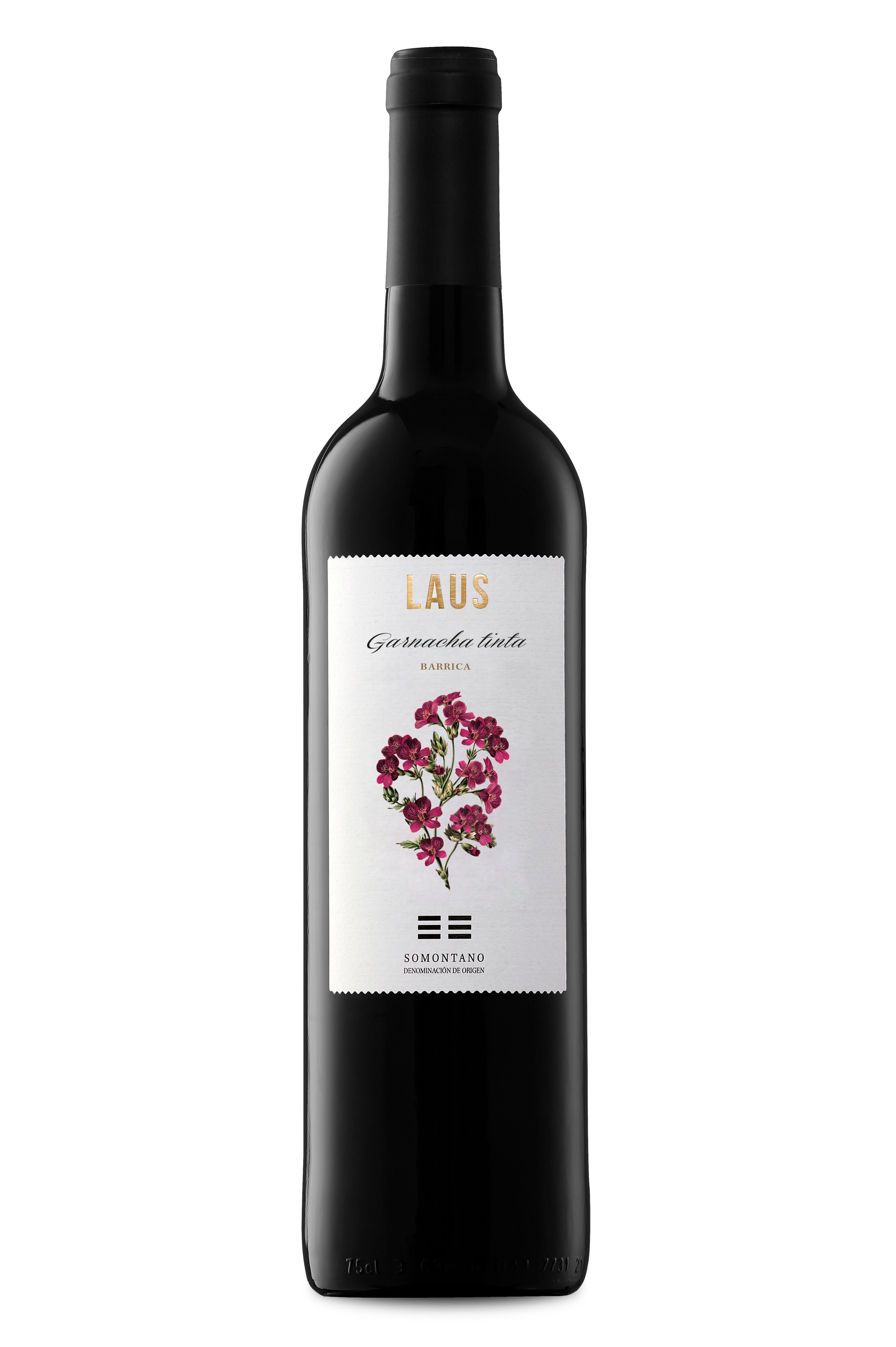 LAUS Garnacha Barrica, el primer monovarietal de garnacha de la bodega del Somontano