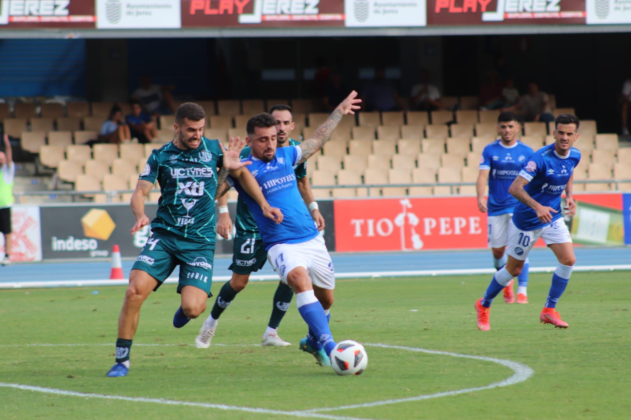 Imagen partido disputado ante el Yeclano