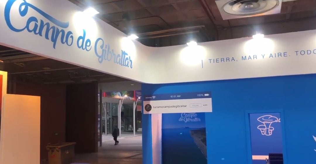 Stand del Campo de Gibraltar en FITUR 2019