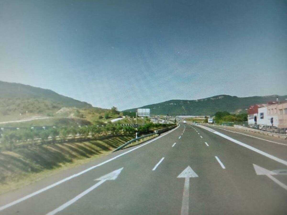 Persecución policial en la N1