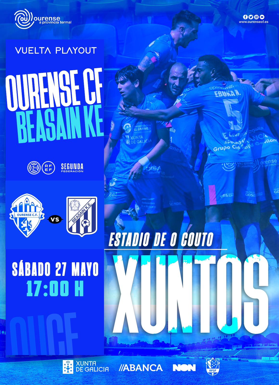 El futuro del Ourense CF pasa por el Couto