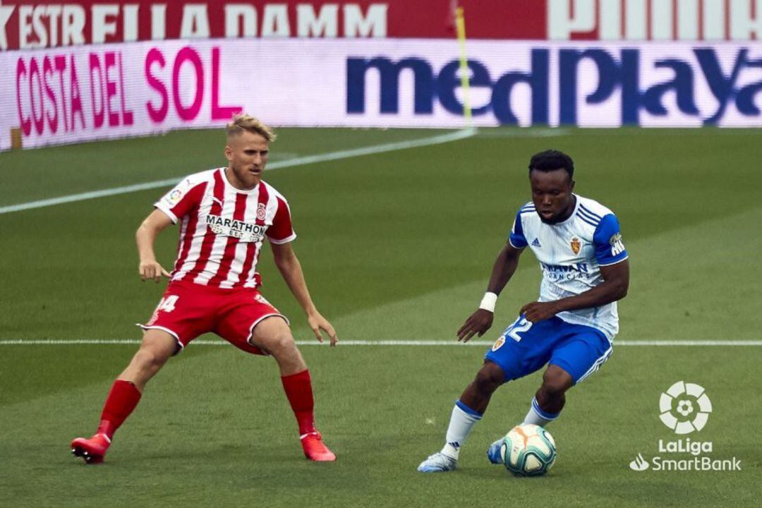 El Real Zaragoza perdió en Montilivi tras un gol de penalti de Stuani